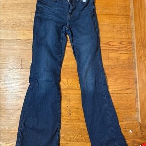 American Eagle Dark Blue Women's Flared Jeans